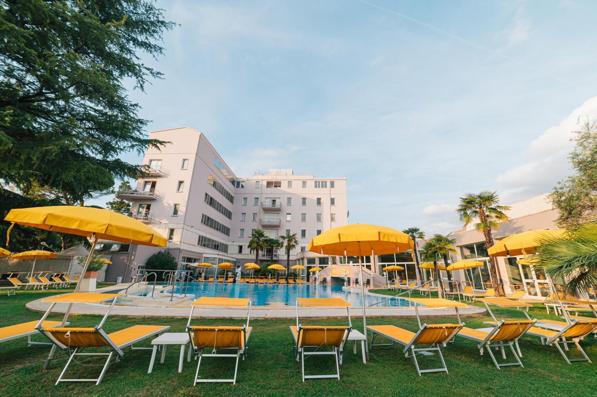 Hotel Terme Helvetia Abano Terme Exterior foto