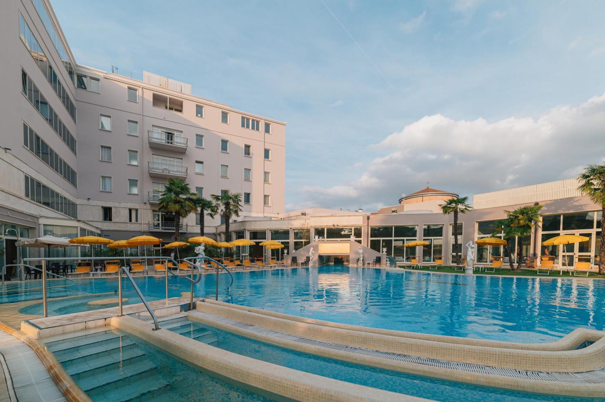 Hotel Terme Helvetia Abano Terme Exterior foto