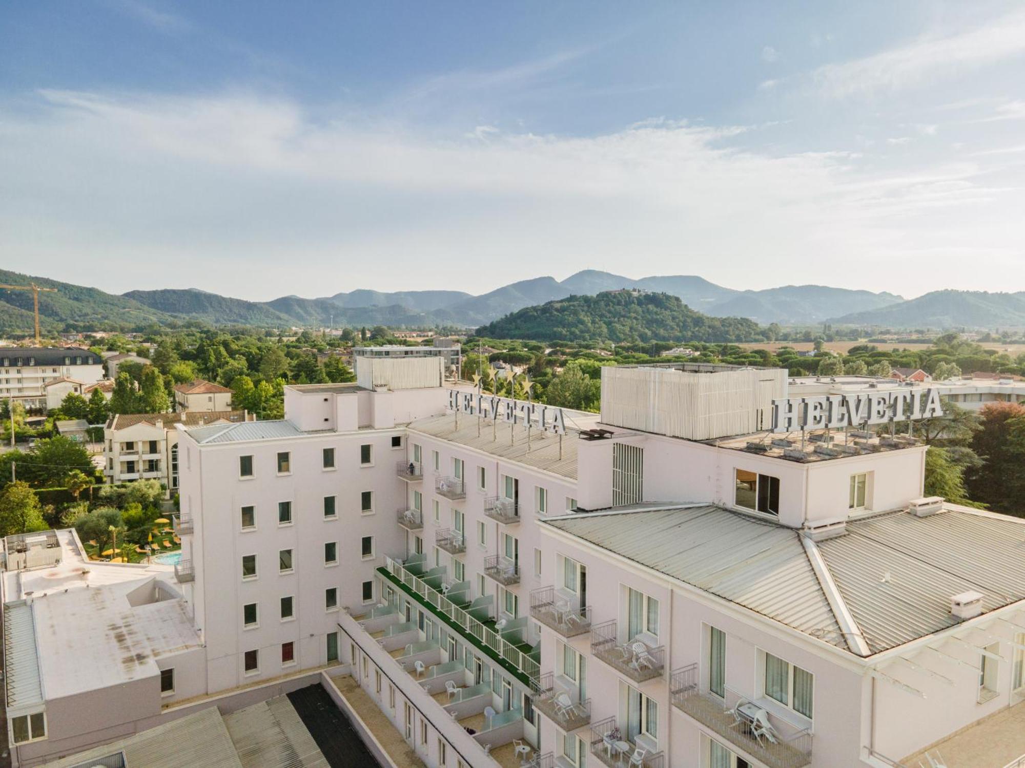 Hotel Terme Helvetia Abano Terme Exterior foto