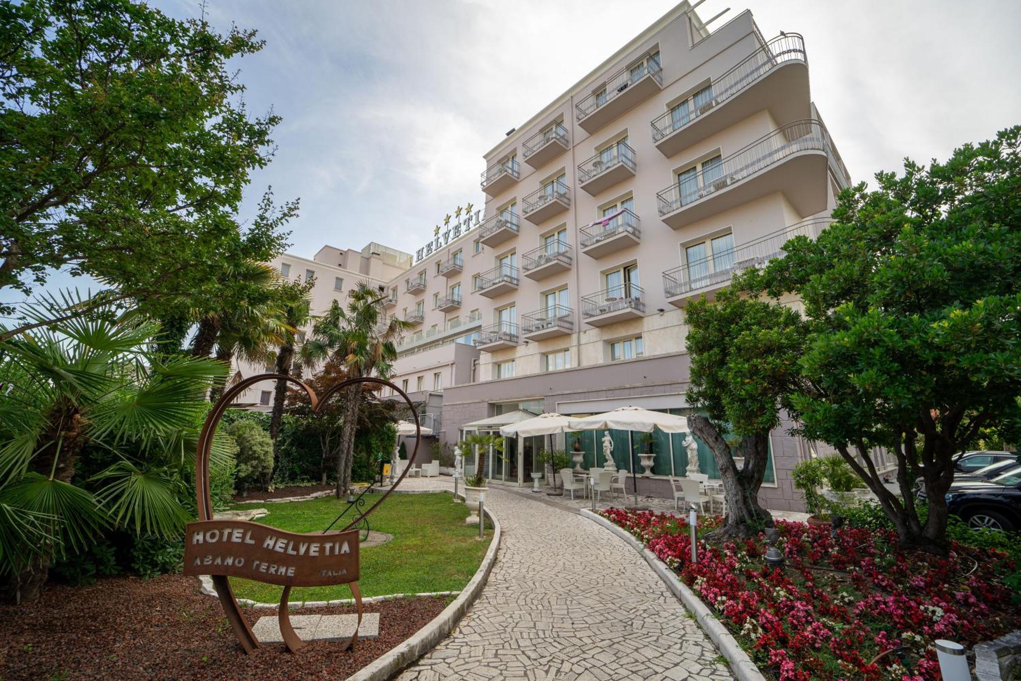 Hotel Terme Helvetia Abano Terme Exterior foto