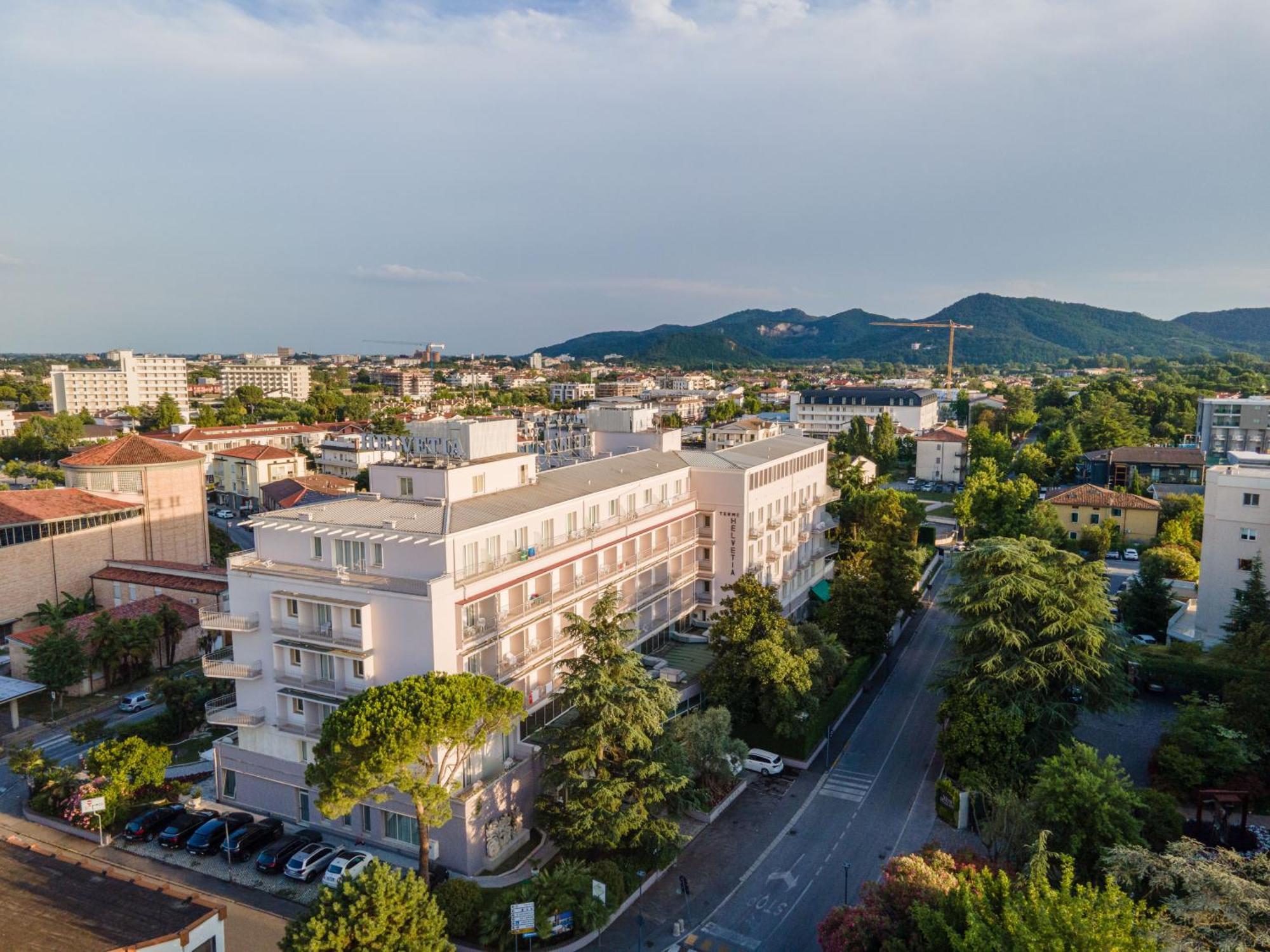 Hotel Terme Helvetia Abano Terme Exterior foto